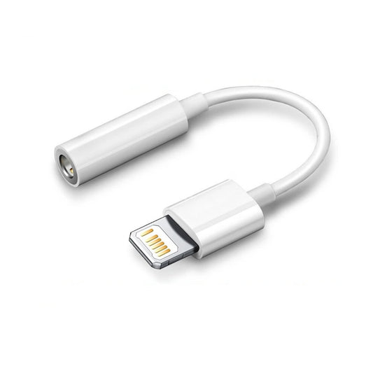 Adaptador iPhone A Jack 3.5mm Audifonos - Comercial Belsan - Accesorio teléfono - Genérica - COMERCIAL BELSAN -