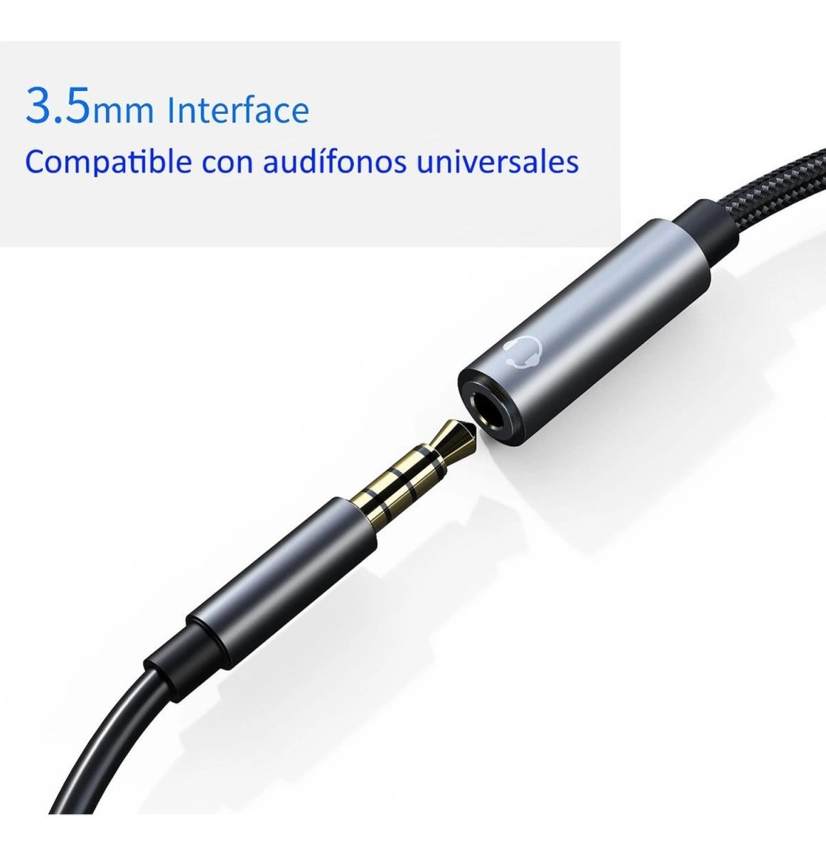 Adaptador Usb-c A Audifonos + Power - Comercial Belsan - Genérica - COMERCIAL BELSAN -