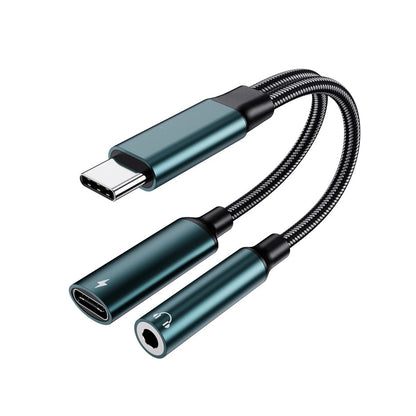 Adaptador Usb-c A Audifonos + Power - Comercial Belsan - Genérica - COMERCIAL BELSAN -