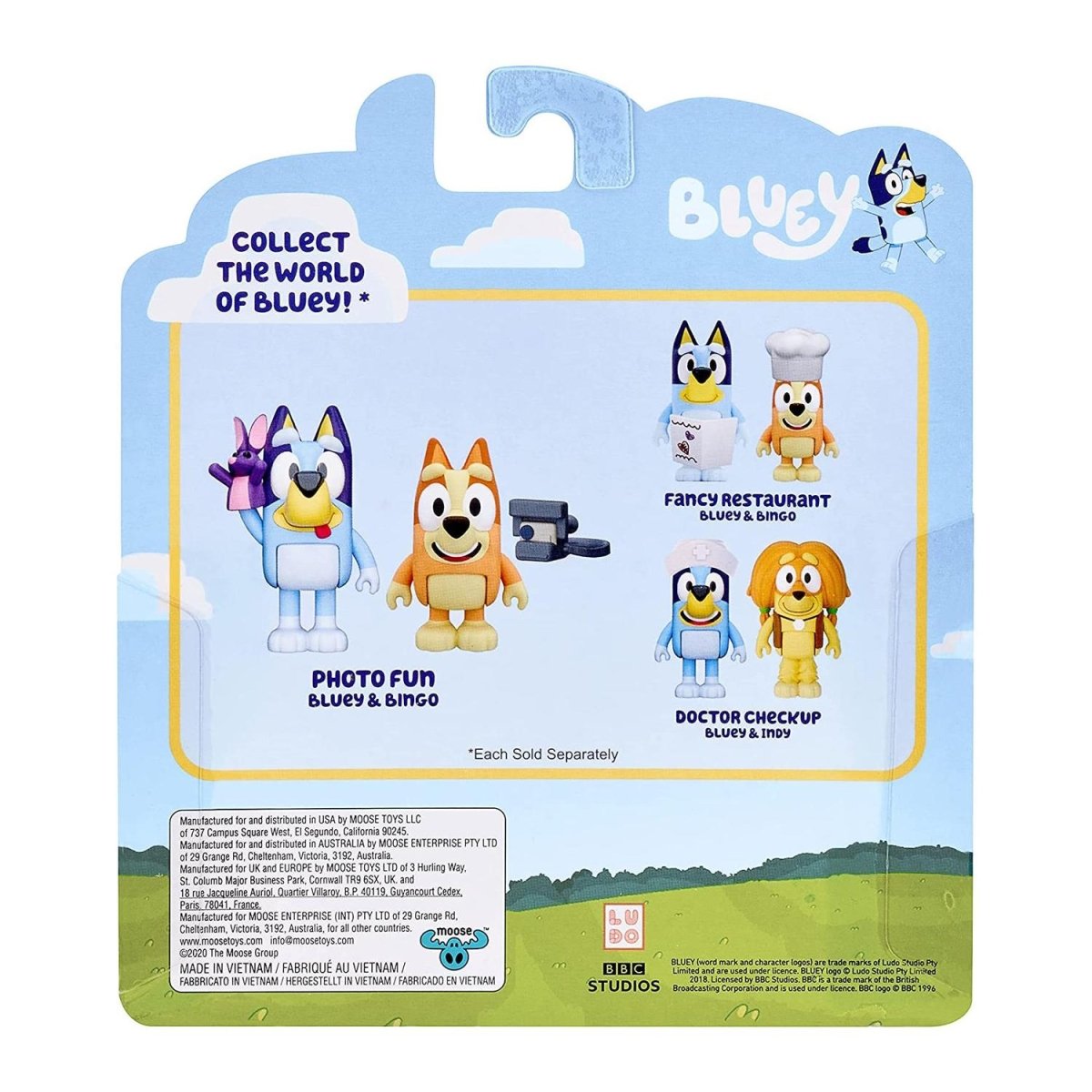 Bluey Photo Fun set 2 figuras - Comercial Belsan - Imexporta - COMERCIAL BELSAN -