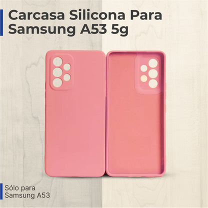 Carcasa Silicona Para Samsung A53 5g - Genérica - COMERCIAL BELSAN -