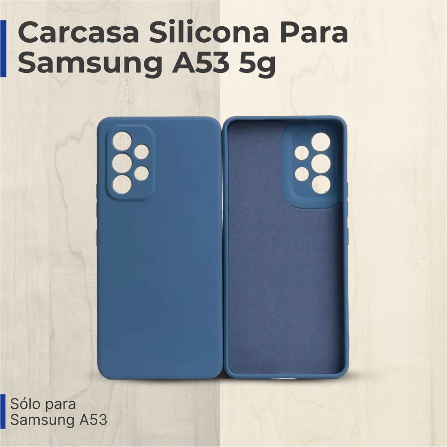 Carcasa Silicona Para Samsung A53 5g - Genérica - COMERCIAL BELSAN -