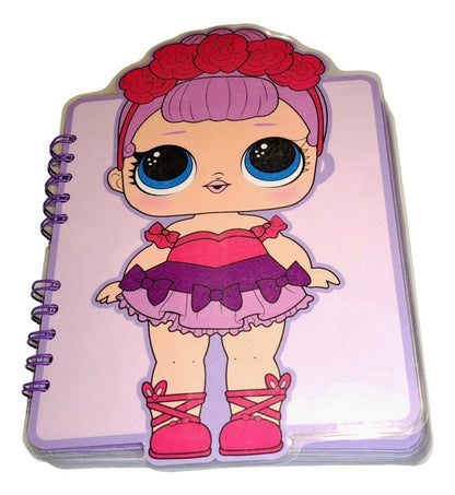 Cuaderno Didáctico Interactivo Lol Dress Up - Belsan - Genérica - COMERCIAL BELSAN -