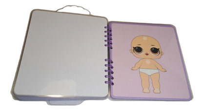 Cuaderno Didáctico Interactivo Lol Dress Up - Belsan - Genérica - COMERCIAL BELSAN -