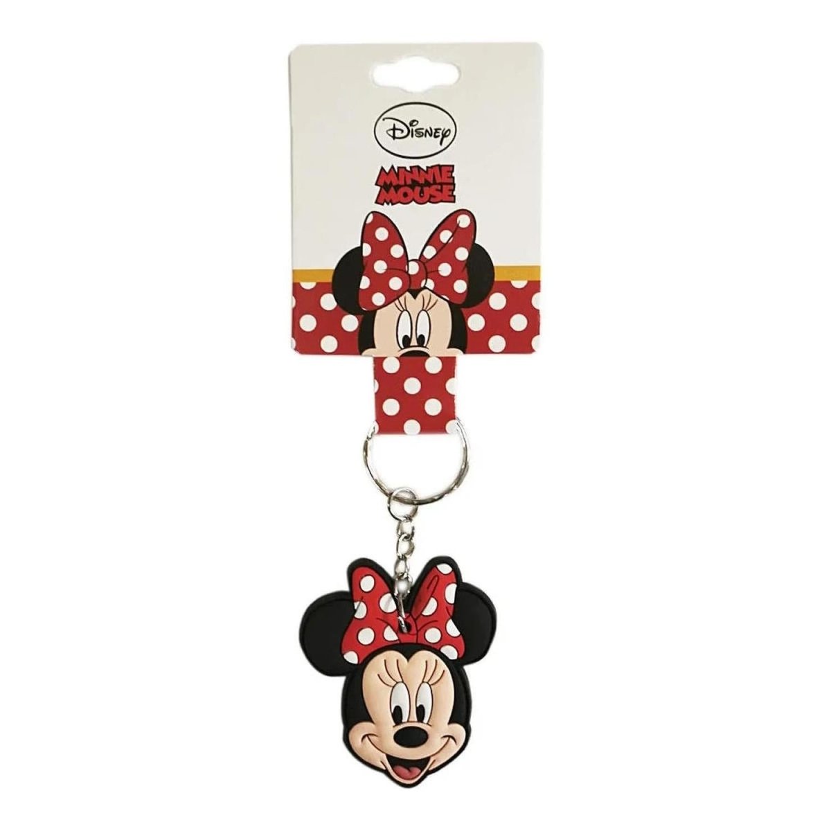 Disney - Minnie Mouse - Llavero De Goma Comercial Belsan - Disney - COMERCIAL BELSAN -