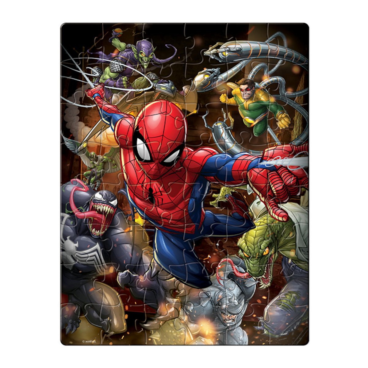 Hombre Araña - Rompecabezas 48 piezas lenticular 3D - NOVELTY - COMERCIAL BELSAN SPA - 655244031183