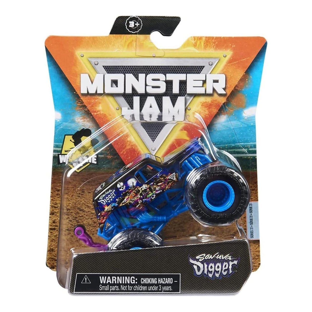 Monster Jam Escala 1:64 Spin Master - Diferentes Modelos S21 - Spin Master - COMERCIAL BELSAN -