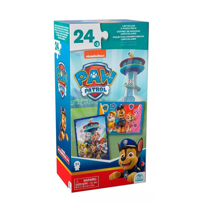 Set 2 rompecabezas Paw Patrol lenticular 3D - Spin Master - COMERCIAL BELSAN SPA - 778988461129